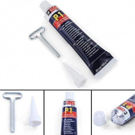 Mastici, Sigillanti, Colle Alce Pro P1 1K colla per carrozzeria adesiva PU 80ml 1 flacone | race-shop.it
