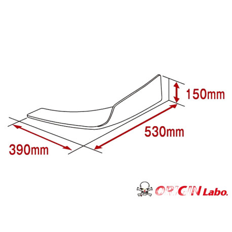 Body kit e accessori visivi ORIGIN LABO canard universali (Type S), carbonio | race-shop.it