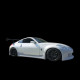 Body kit e accessori visivi ORIGIN LABO paraurti posteriore (Vertex Style) per Nissan 350Z | race-shop.it