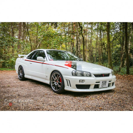 Body kit e accessori visivi Origin Labo "GT-R Style" Paraurti Posteriore per Nissan Skyline R34 | race-shop.it