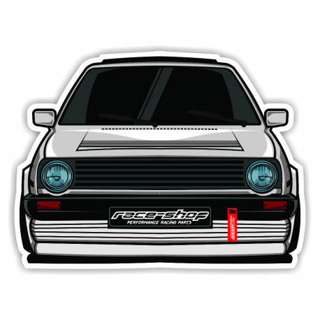 Adesivi Sticker race-shop Golf MK2 | race-shop.it