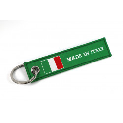 Jet tag keychain "Made in Italy"