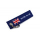 Portachiavi Portachiavi con Jet tag "Made in UK" | race-shop.it