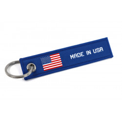 Portachiavi con Jet tag "Made in USA"