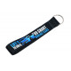 Portachiavi Portachiavi con cordino corto "Life is too short" - Nero | race-shop.it