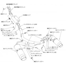 HKS Hi-Power Spec-L II Catback for Subaru BRZ