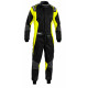 Tuta da corsa omologata FIA SPARCO FUTURA, nero/giallo