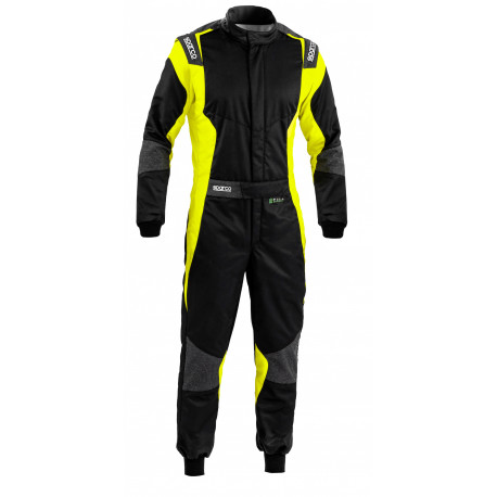 Promozioni Tuta da corsa omologata FIA SPARCO FUTURA, nero/giallo | race-shop.it