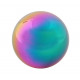 NRG pomello del cambio universale a sfera, multicolore (5 marce)