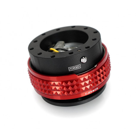 Mozzi volante Universali a sgancio rapido NRG GEN 2.1 sgancio rapido Pyramid Series, nero/rosso | race-shop.it