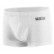 Abbigliamento intimo Sparco man race boxer shorts whit FIA bianco | race-shop.it