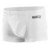 Sparco man race boxer shorts whit FIA white