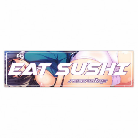 Adesivi Sticker race-shop Eat Sushi | race-shop.it