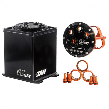 Serbatoi di compensazione Deatschwerks aluminium surge tank - 5.5L | race-shop.it