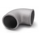 Gomito in alluminio 90° Tubo in alluminio - gomito 90°, 57mm (2.25"), corto | race-shop.it