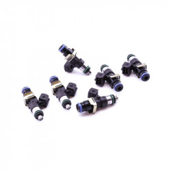 Set of 6 Deatschwerks 1500 cc/min injectors for Porsche 911 997 Turbo (05-09)
