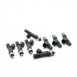 Set of 8 Deatschwerks 525 cc/min injectors for Chevrolet Camaro Z28 5.7L LS1 (98-02)