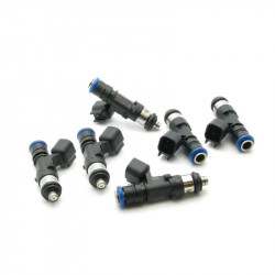 Set of 6 Deatschwerks 750 cc/min injectors for Nissan 350Z (03-09)