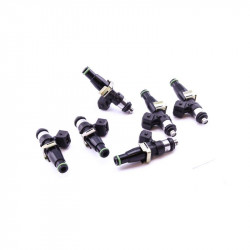 Set of 6 Deatschwerks 1500 cc/min injectors for Toyota Supra MK4 (Ø11, 93-98)