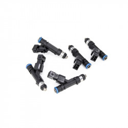 Set of 5 Deatschwerks 440 cc/min injectors for Volvo 850 (93-97)