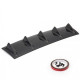 RACES diffusore posteriore universale, nero