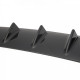 Body kit e accessori visivi RACES diffusore posteriore universale, nero | race-shop.it