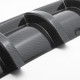 Body kit e accessori visivi RACES diffusore posteriore universale, carbonio | race-shop.it