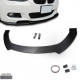 Body kit e accessori visivi RACES splitter anteriore universale (piatto), nero | race-shop.it