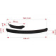 Body kit e accessori visivi RACES Universale paraurti anteriore lip kit con lato splitter (flat) - | race-shop.it