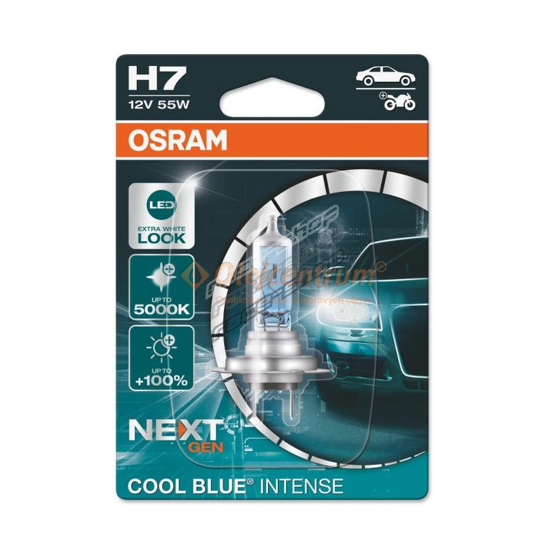 Osram lampade per fari alogeni COOL BLUE INTENSE (NEXT GEN) H7 (1pcs)
