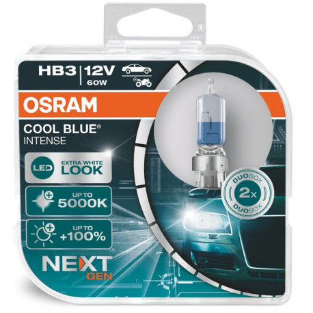 Lampadine e luci allo xeno Osram lampade per fari alogeni COOL BLUE INTENSE (NEXT GEN) HB3 (2pcs) | race-shop.it