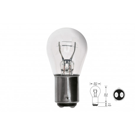 Lampadine e luci allo xeno ELTA VISION PRO 12V 21/4W lampadina per auto Baz15d P21/4W (1pcs) | race-shop.it