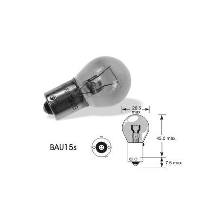 Lampadine e luci allo xeno ELTA VISION PRO 12V 21W lampadina per auto Bau15s PY21W (1pcs) | race-shop.it