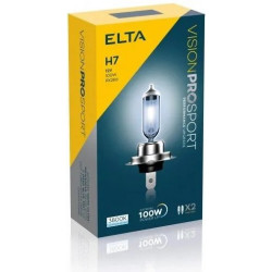 ELTA VISION PRO 12V 100W lampade per fari alogeni PX26d H7 (2pcs)