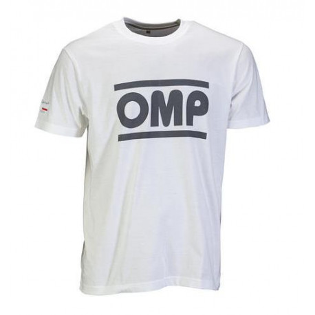 Magliette T-shirt OMP racing spirit bianca | race-shop.it