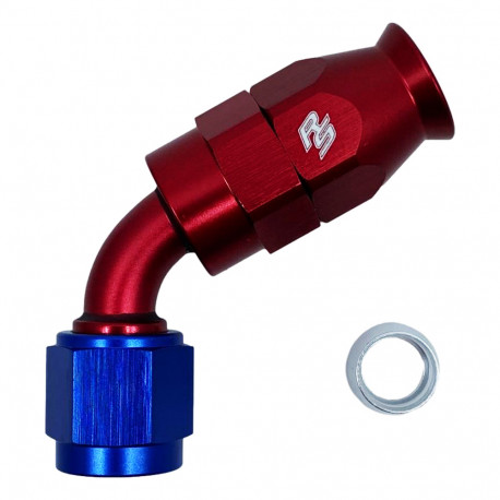 Raccordi 60° PTFE Fitting (Raccordo), Raccordo&nbsp; AN12 60° | race-shop.it