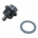Tappo scarico olio magnetico Vite magnetica della vasca olio M20x1,5 | race-shop.it