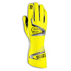 Guanti da gara omologati FIA Sparco ARROW (cuciture esterne), giallo/nero