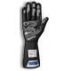 Guanti Race gloves Sparco FUTURA with FIA (outside stitching) black/green | race-shop.it