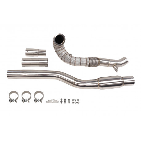 Down pipes e dump pipes RACES downpipe per Audi S3 2.0T | race-shop.it