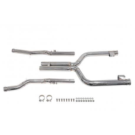 Down pipes e dump pipes Mid Pipe per Mercedes Benz W205 C63S AMG 2015+ | race-shop.it