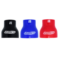 Riduzione dritta in silicone RACES Silicone - 80mm (3,15") a 89mm (3,5")
