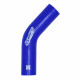 Gomiti 45° Curva in silicone RACES Silicone 45° - 38mm (1,5") | race-shop.it
