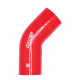Gomiti 45° Curva in silicone RACES Silicone 45° - 67mm (2,64") | race-shop.it