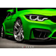 Body kit e accessori visivi EVAERO splitter in carbonio per il paraurti anteriore originale BMW M3 F80 | race-shop.it