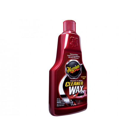Paint correction Meguiars Cleaner Wax Liquid - lucidante liquido leggermente abrasivo con cera, 473 ml | race-shop.it