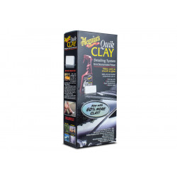 Meguiars Quik Clay Starter Kit - kit di avviamento per la decontaminazione della vernice