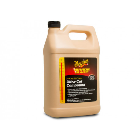 Paint correction Meguiars Ultra-Cut Compound - pasta correttiva e lucidante professionale con tecnologia super-microabrasiva, 3,78 l | race-shop.it