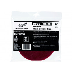 Meguiars Soft Buff Foam Cutting Disc 6" - korekční kotouč pro DA leštičku (tvrdý), 6palcový