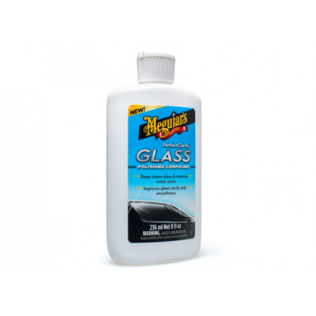 Detergenti vetri Meguiars Perfect Clarity Glass Polishing Compound - leštěnka na skla, 236 ml | race-shop.it